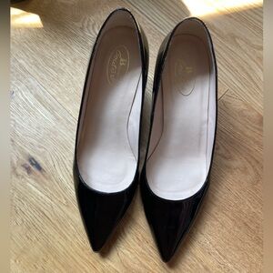 BROWNS Black Patent Leather Women's Shoes